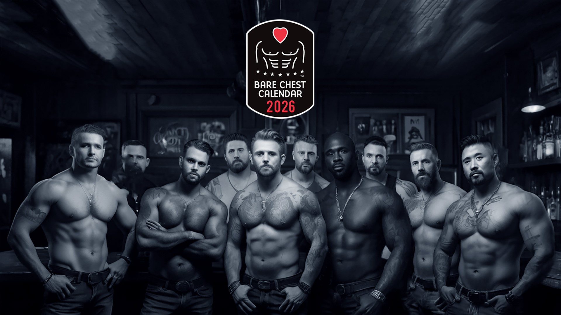 Bare Chest Calendar Team 2026